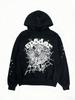 Sp5der High Version Web Print Hoodie: Trendy American Fit for Men
