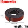 DIY 10/15/20mm Self Adhesive Magnetic Strip Tape Curtain Window Back Adhesive Waterproof Easy Cut Blackboard Craft Home OfficePinstriping Tape 3