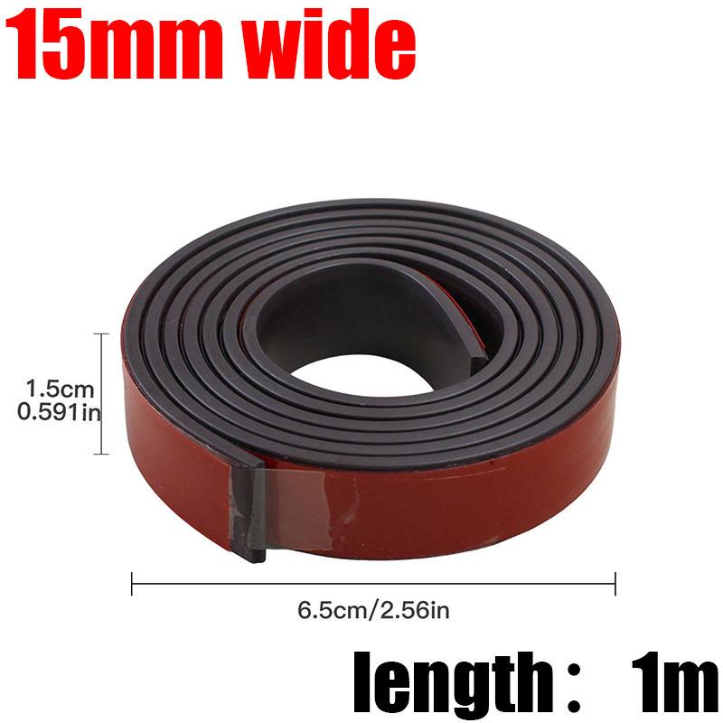 DIY 10/15/20mm Self Adhesive Magnetic Strip Tape Curtain Window Back Adhesive Waterproof Easy Cut Blackboard Craft Home OfficePinstriping Tape 3