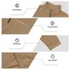 Men's 1/4 Zip Stand Collar Tracksuit 2 Piece Outfit Long Sleeve Sweatshirt & Cargo Jogger Pants Set Casual Athletic Sweatsuit