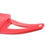 Steering Wheel Paddle Shifter Extension For VW Golf 8 Tiguan Aluminium Red