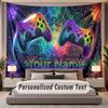 Spielcontroller (130) Thema Individueller Wandteppich Personalisierter Benutzerdefinierter Name Text Wandbehang Teppich Heimdekoration Hintergrundtuch