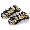 12 Constellations Multi-layer Braided Faux Leather Bracelet Bangle Jewelry Gift