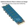M.2 NVME M-Key PCIE 3.0 to SATA 6Gbps 6-Port Expansion Card NAS Synology Hard Drive Extended PCI-E Adapter Riser Card ASM1166 PM
