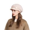 Women's Knitted Hat With Plush Insulation And Cold Proof Yarn Hat Basin Cap