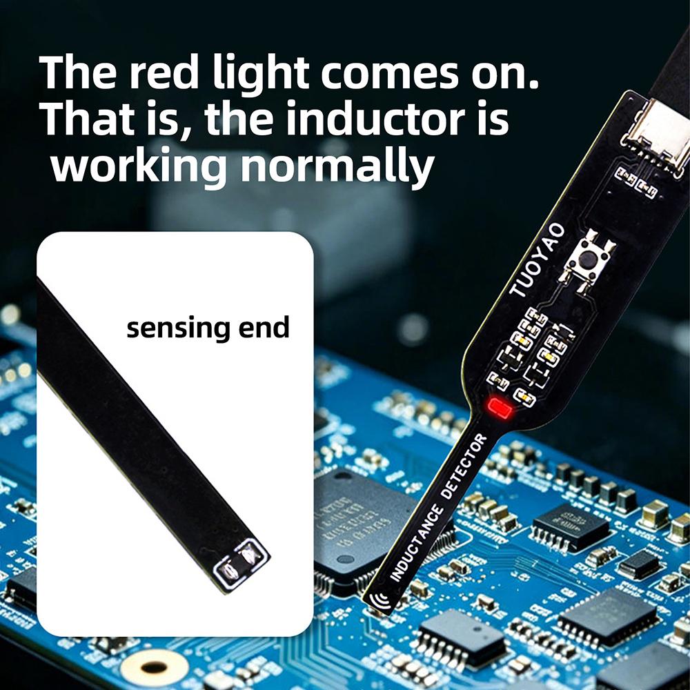 Inductance Tester for Phone Repair with Electromagnetic Induction Fast Fault Detection High Precision Testing Tool