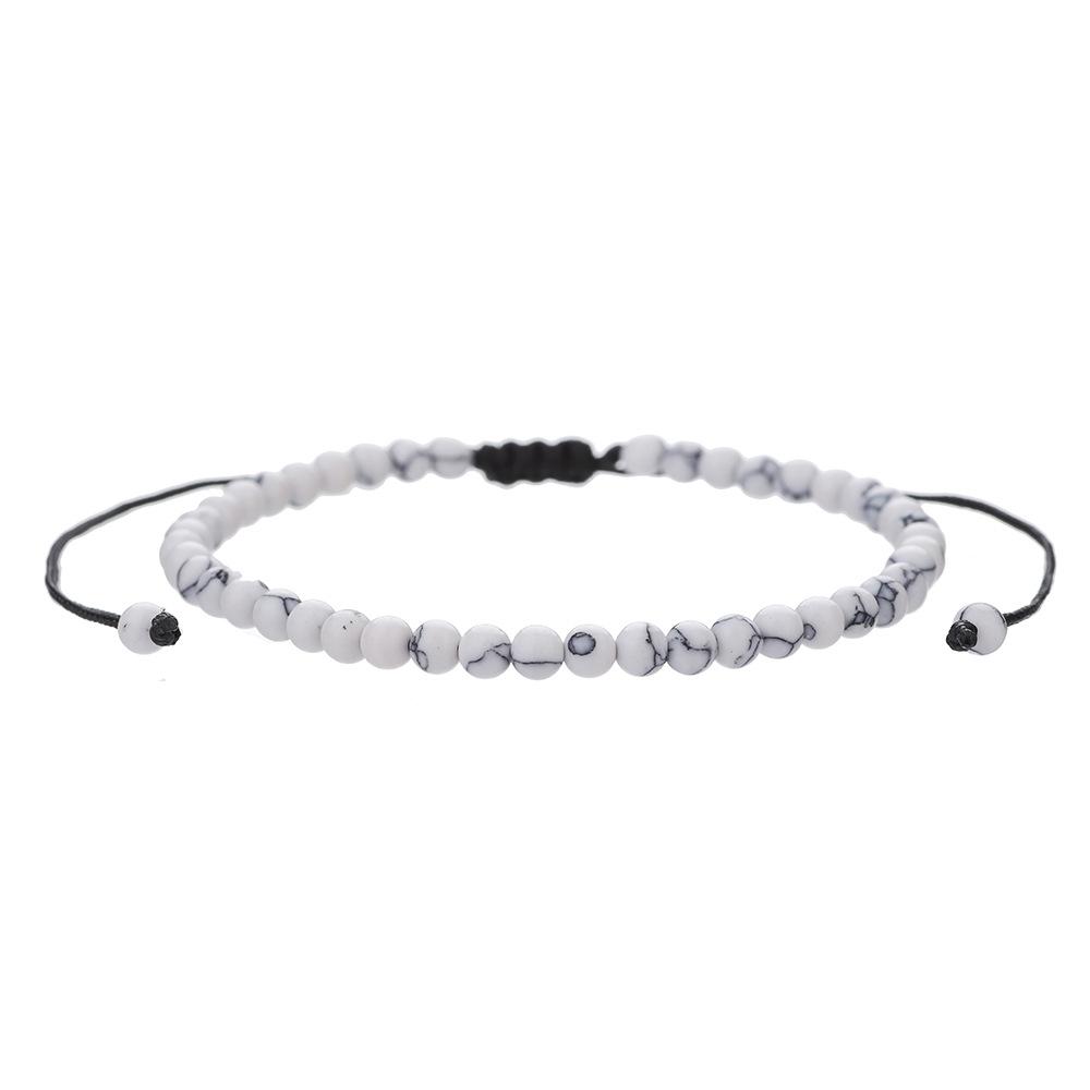 

JYL TS Bracelet Women s Snake-shaped Wrapped Design Invokes Transformation ZJ10153-4mm white turquoise мышьяковый