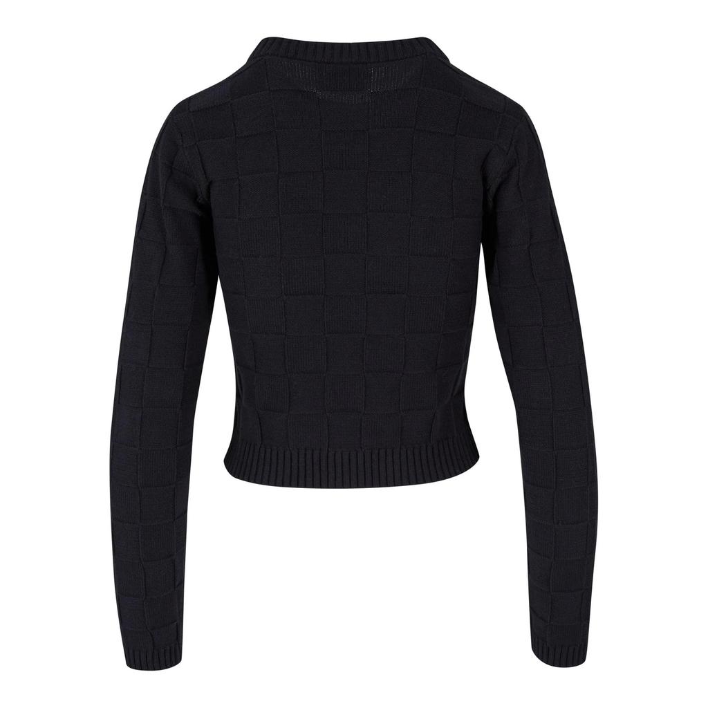 Urban Classics Womens/Ladies Checked Knitted Sweatshirt