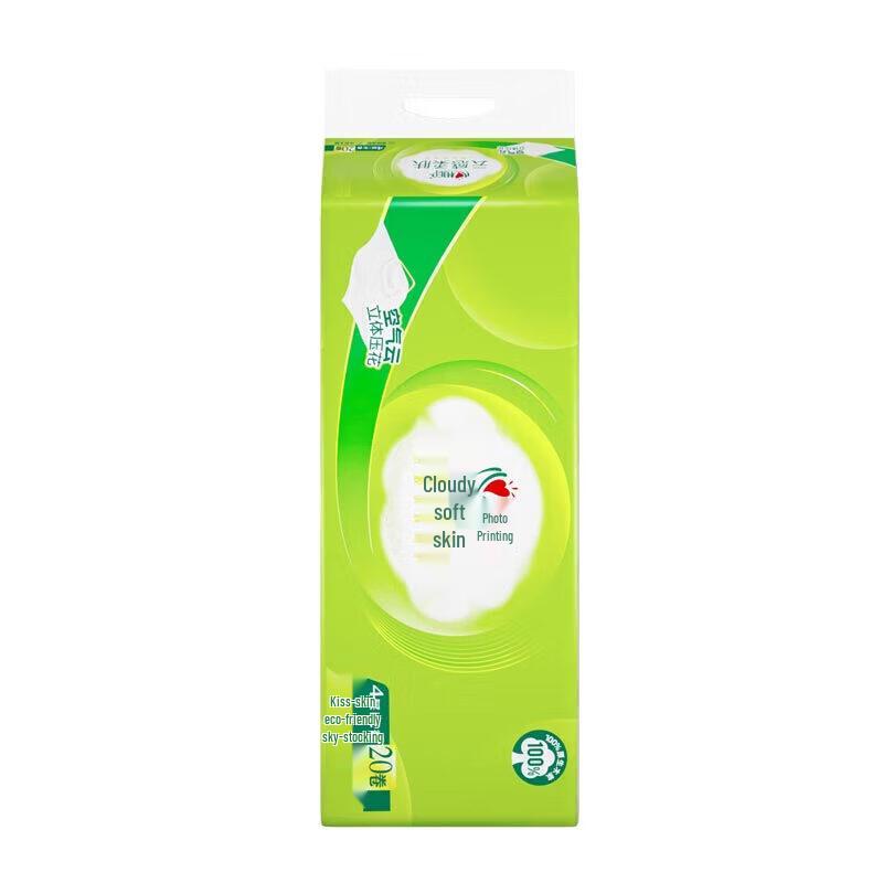 Mind Act Upon Mind Cloud Touch 4-Ply Toilet Paper, 20 Rolls