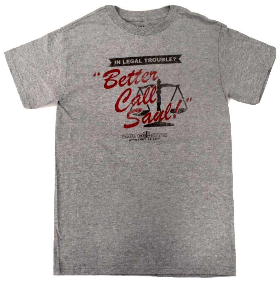 Breaking Bad Mens Better Call Saul Goodman Attorney At Law Shirt NWT S S