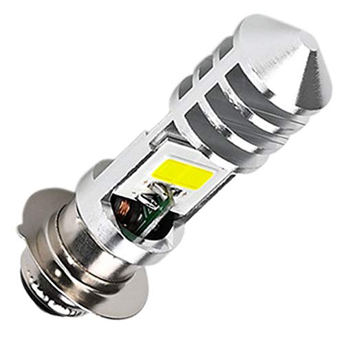 Discover Winds Super Bright P15D Motorcycle LED Bulb COB LED Headlight Bulb Non-polar DC/AC Compatible Custom Dress Up