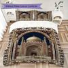 Muslim Pattern Bedding Uilt Set Uilt Cover Pillowcase Home Decoration Birthday Gift (1 * Duvet Cover + 2 * Pillowcase  Without Core)133