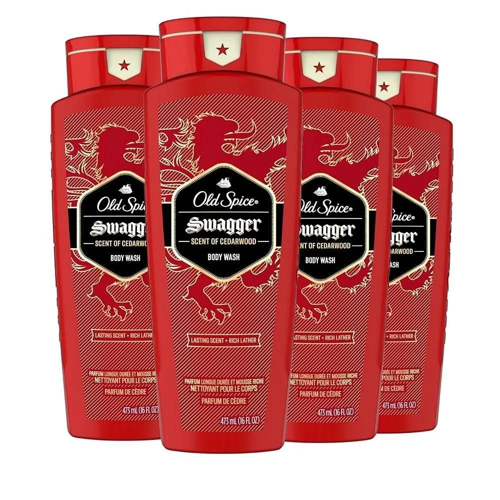 Гель для душа для мужчин Old Spice 473 мл 4 шт. Лимон