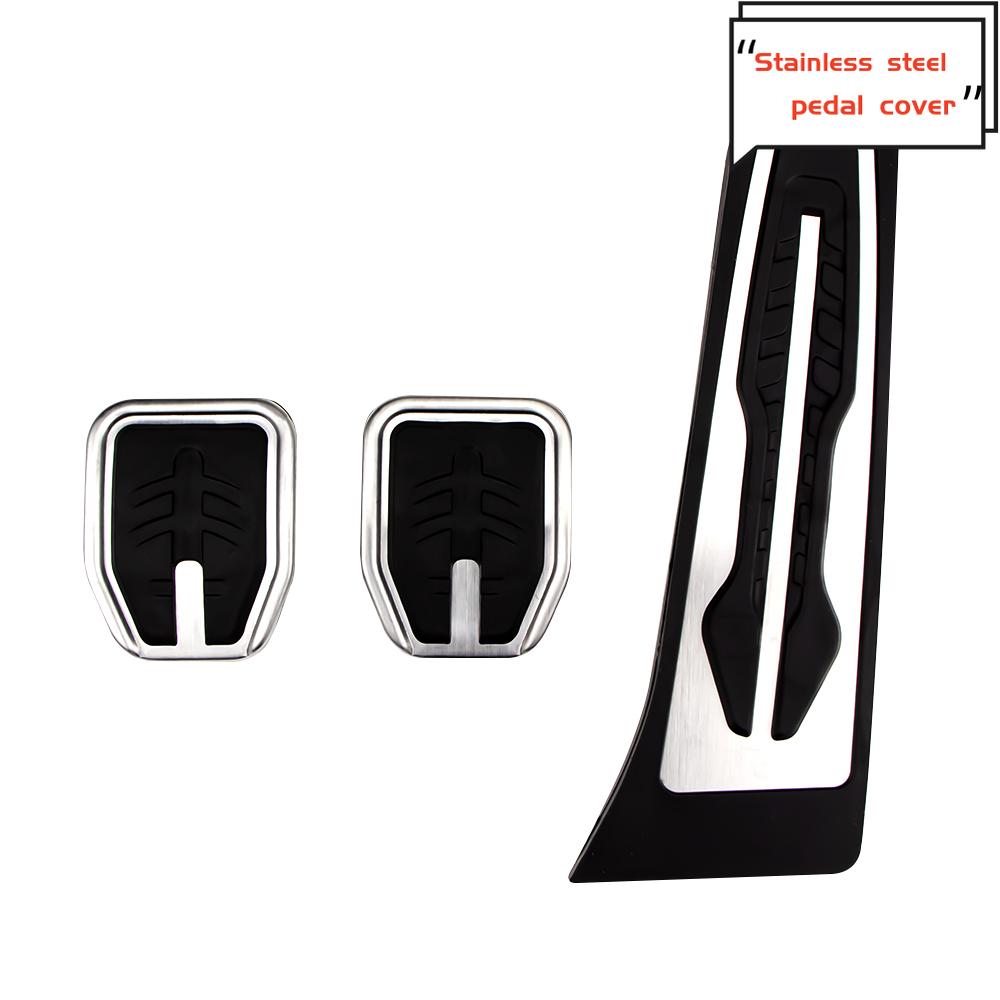 Auto Pedal Pads Brake Accelerator Pedal For BMW 3 Series 2019 2020 330i G20 G21 LHD Gas Brake Foot Pedals Cover Footrest