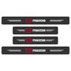4Pcs Carbon Fiber Car Door Sill Protection Sticker Anti-scratch Refit Sticker For Mazda 2 3 4 5 6 7 8 9 323 626 Axela CX3 CX4 CX5 CX6 CX7 CX9 RX7 RX8