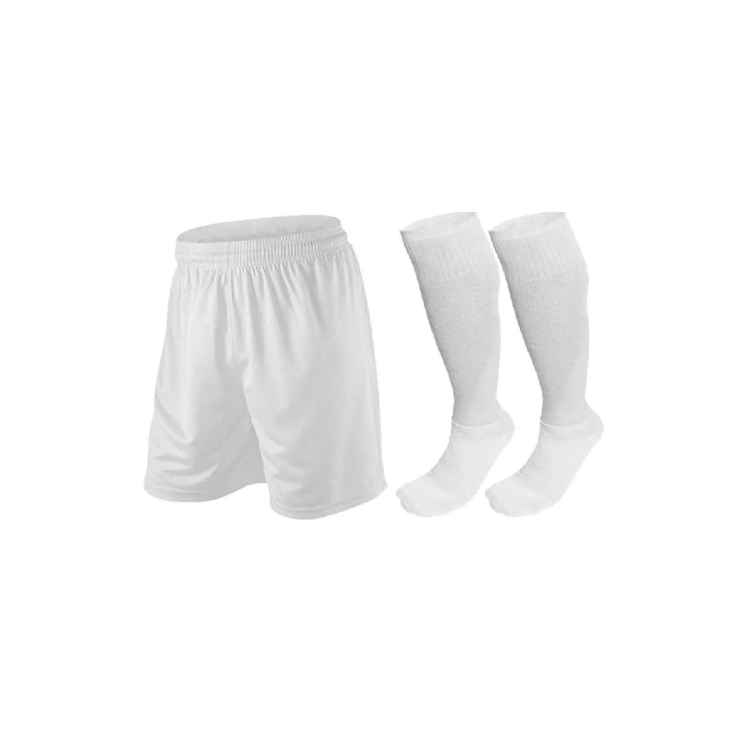 

Футбольные шорты с искусственным полем, комплект леггинсов, тренировочные футбольные шорты, носки, носки XL белый