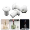 30 szt. Ceramiczne Uchwyty do Knotów Wygodne Stojaki na Knoty do Lamp Olejowych Zamienniki Niezbędny Komponent Lampy Alkoholowej