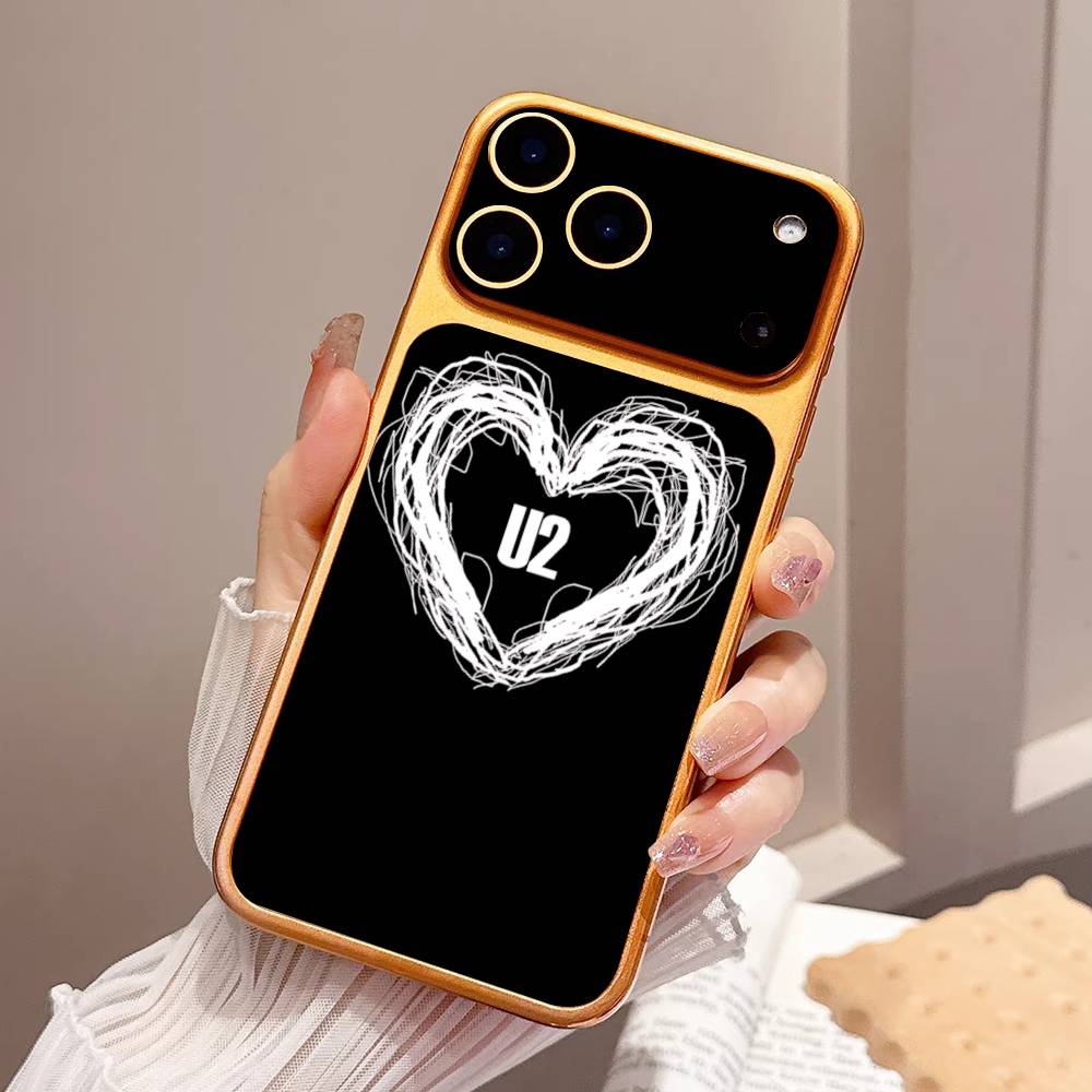 1pc Famous U-U2 Rock Band For IPhone 17 Pro/17 Pro Max Protective Film For Back, Camera(Not Phone Case)