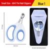 Dual-Use Round Mouth Nail Clippers for Cats & Dogs - Beginner Friendly, Double Hole Design