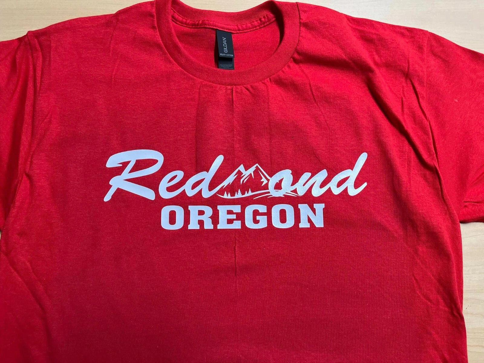 Redmond Oregon T shirt tee Mountains Pacific Northwest S