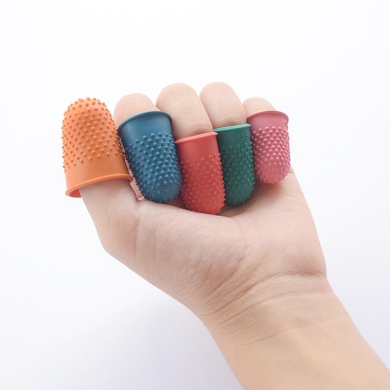 Finger Sleeves Enhances Grip Control Suitable for Laboratory Food Service Random Color