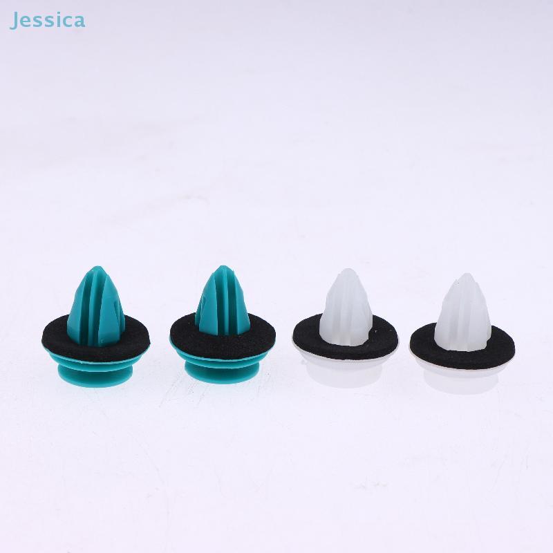 203050Pcs Universal White Solid Door Panel Clips Automotive Fasteners For Bumper Door Buckle Car Interior Accessories