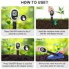 Small Soil Water Detectors Digital Moisture Meter with High Accuracy Probes Soil Testing For Home Garden Farmland Plant