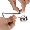 Effective Stainless Steel Eggshell Cracker Tool Opens Eggs Cleanly Without Shattering Shells for Baking Cooking Kitchen Helper