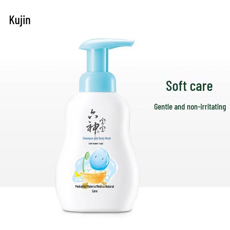 Liu Shen Baby 2-in-1 Soft Foam Shampoo & Body Wash