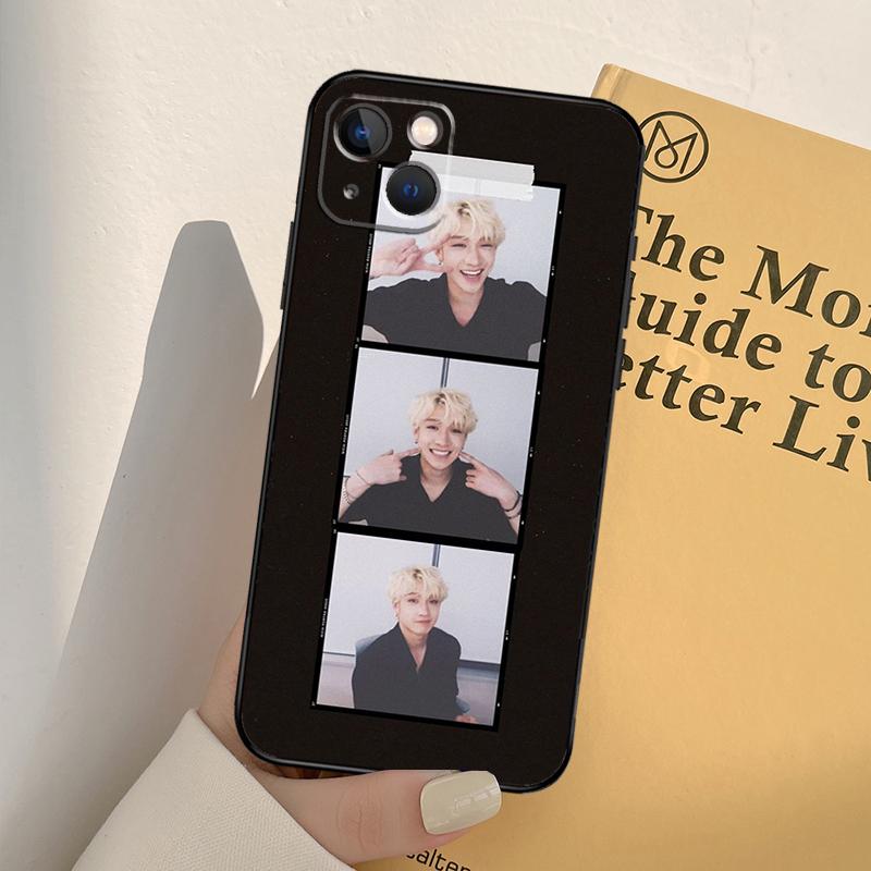 Bang Chan Case For iPhone 16 15 14 Pro Max Plus 13 12 Mini 11 Pro Max Back Cover