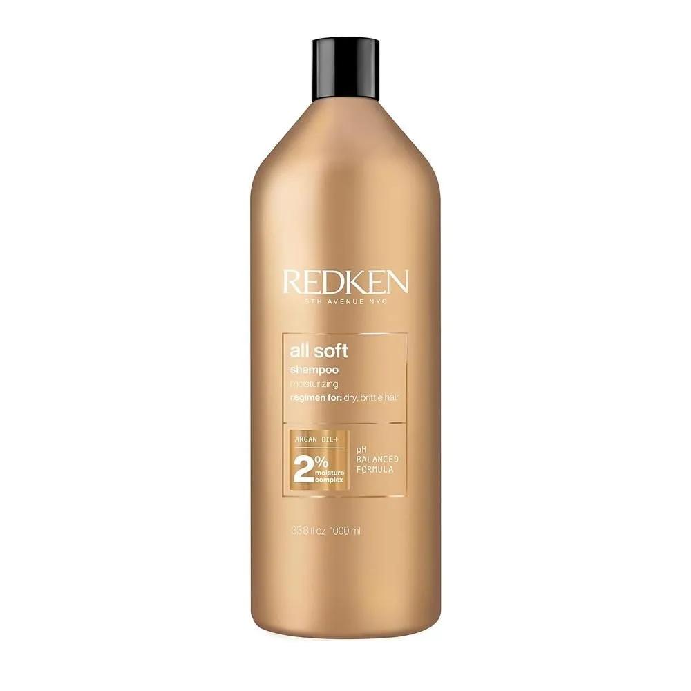 Redken All Soft Shampoo Deeply Moisturizes 1L