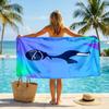 Asciugamano da Spiaggia Tottenham Hotspur Morbido Microfibra Asciugamano Estivo Asciugatura Rapida Assorbente per Spiaggia Piscina Viaggio