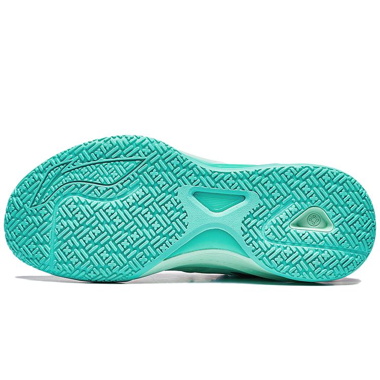 New LiNing Speed 1.5 Cushioning, Abrasion Resistant, And Resilient Properties Low Top Basketball Shoes Men's Green Black ABAT101-1