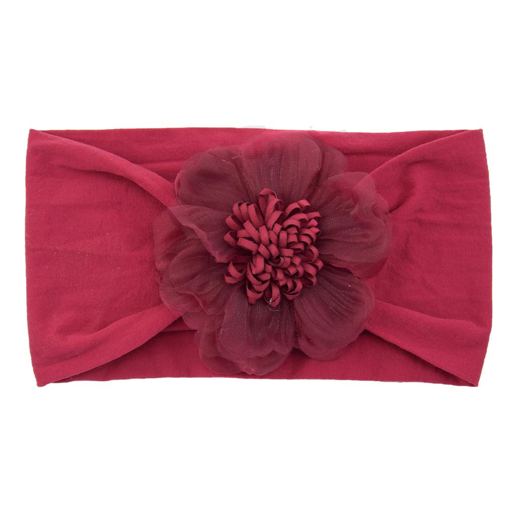 Mesh Sunflower Nylon Headgear Baby Hair Accessories Children'S Headband Infant Soft Headband Stockings Headband