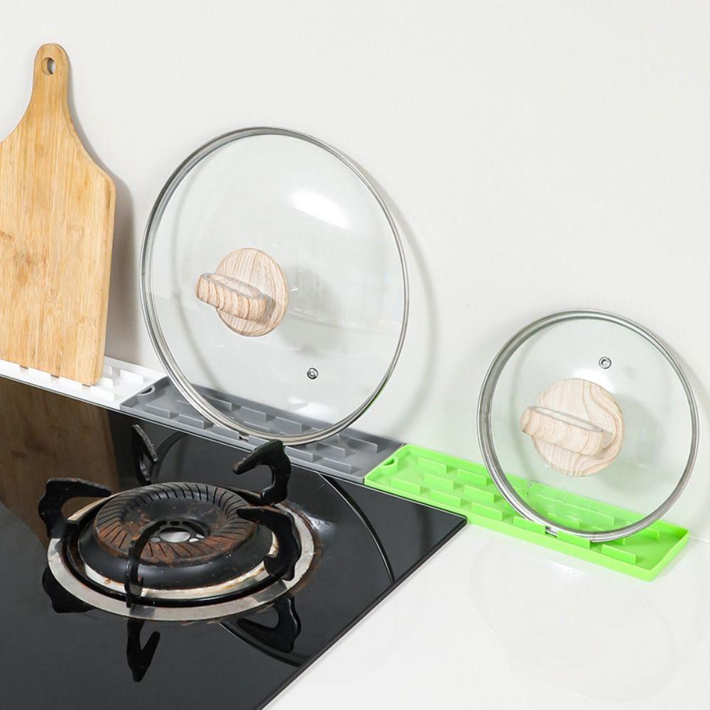 3pcs Durable Pot Lid Storage Mat Heat-Resistant Countertop Mat Practical Draining Rack  Countertop