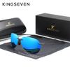 KINGSEVEN Rimless Pilot Sunglasses Men Ultralight TR90 Frameless Polarized Eye Protection Glasses Women Driving Vacation Eyewear