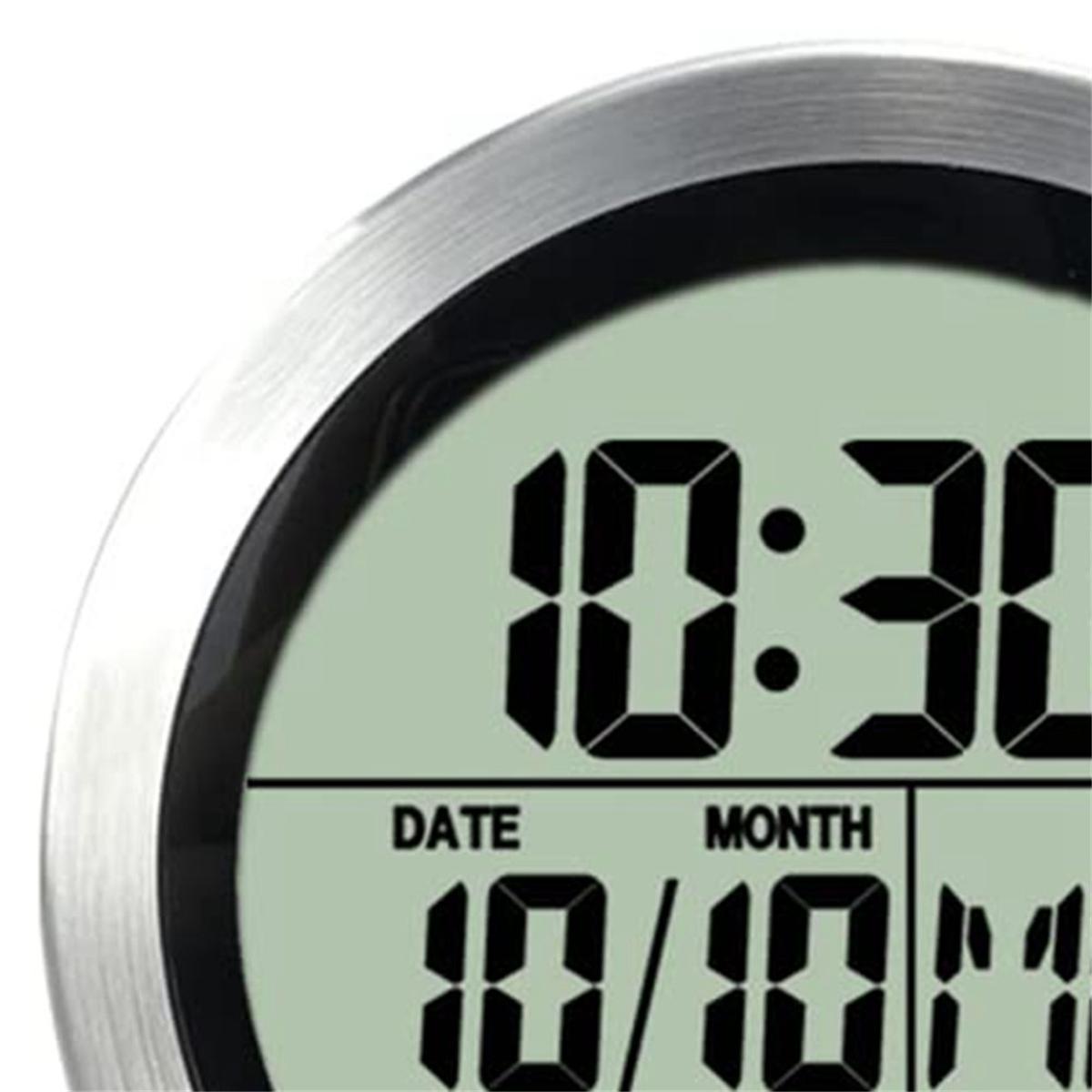 Digital Shower Clock Waterproof, Bathroom Timer Clock, Digital Kitchen Wall Clock, No Punching Suction Cup Clock NONE