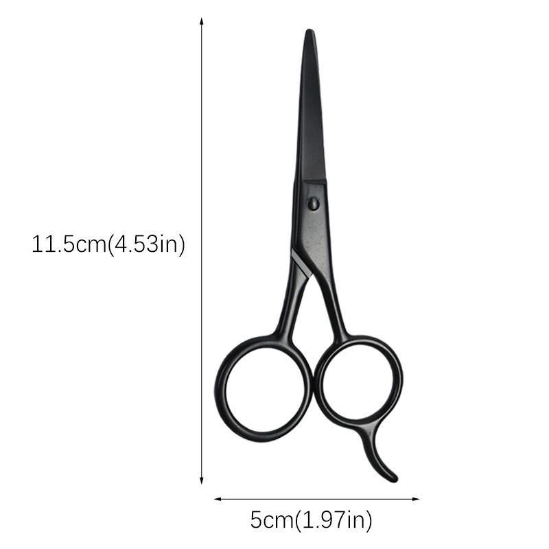 Stainless Steel Beauty Scissors: Eyebrow, Nose Hair, Makeup Tools, Pointed Tip, Mini Size