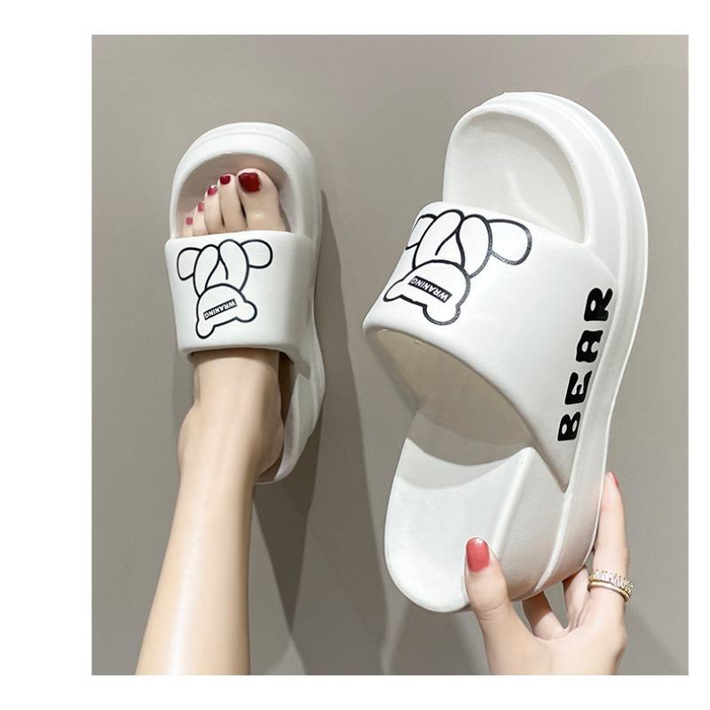 Slippers Female Non-slip Home Soft Bottom Trend Thick Bottom Can Be Worn Outside Sandals Slippers