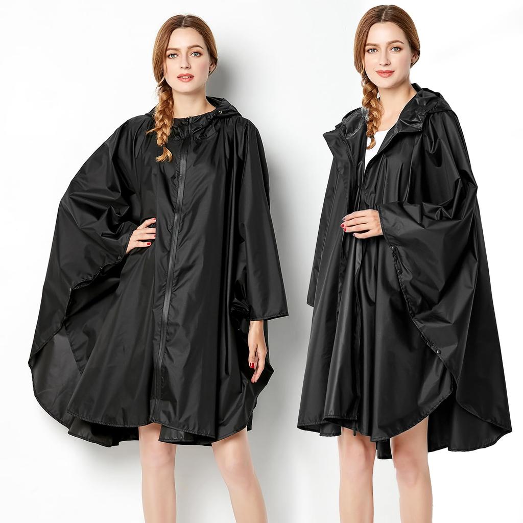 Pelerină de ploaie pentru femei și ploaie mare impermeabilă ciclism ploaie rapidă sezon ploios prevenirea dezastrelor [Hnonoxy] Bărbați, Poncho, Mărime, Pelerină de ploaie, Unisex,