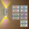1/2/4/6 Stück Wandmontiertes Induktionslicht LED Smart Light USB Wiederaufladbar Dimmbar Schlafzimmer Nachtlicht Innen Wohnzimmer