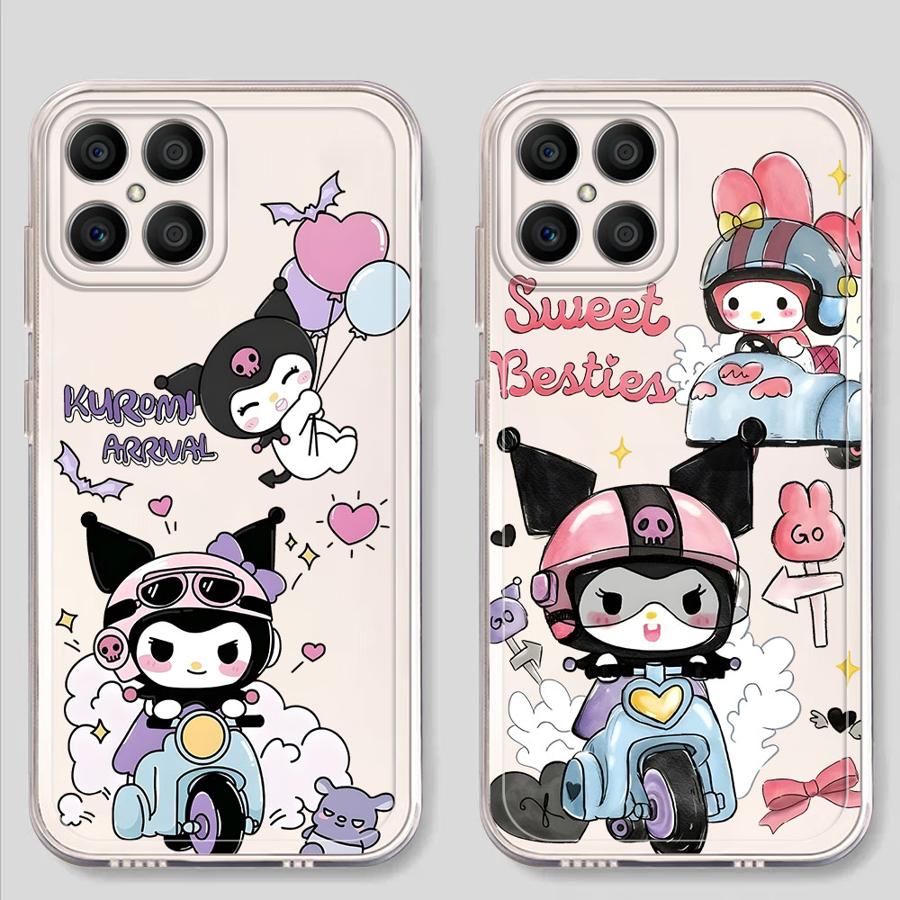 Case for Honor X7b X8a X8 X9b 90 Lite X9a X8b Soft Phone Cover Sanrio Cute Kuromi1