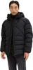 Демисезонная куртка Tom Tailor Regular Fit Pufferjacke mit Waffeloptik (1032484) black