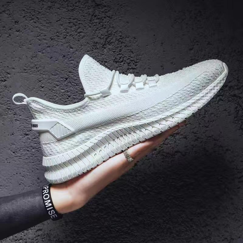 Men's shoes spring and autumn trendy shoes 2025 new versatile men's walking shoes casual sports breathable single shoes