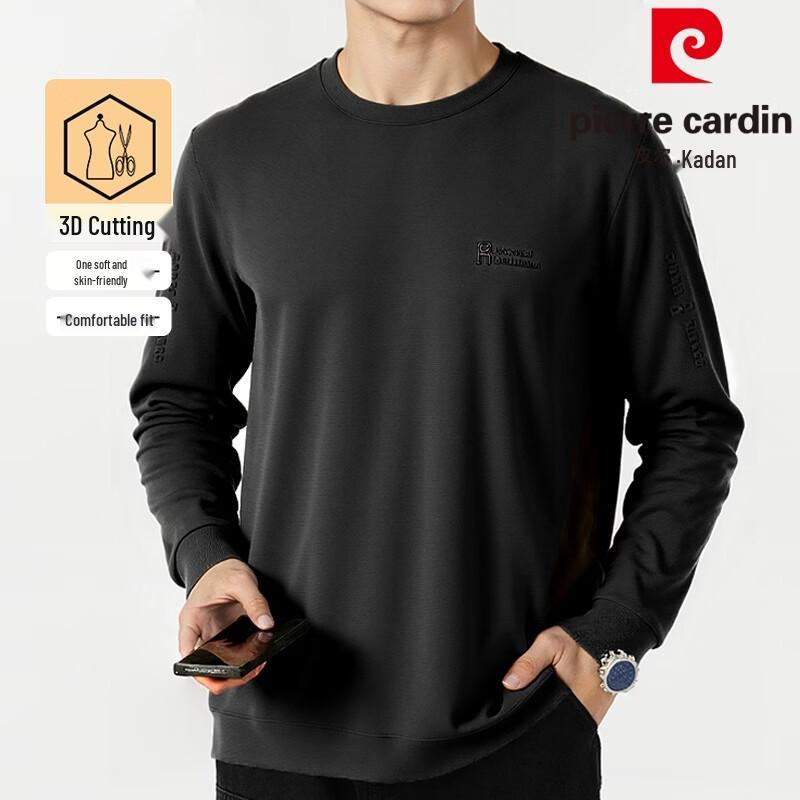 Pierre Cardin Men's Spring/Autumn Round Neck Long Sleeve Sweatshirt