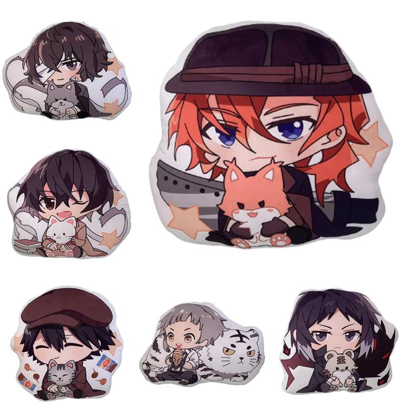 Dogs Stray Bungo Edogawa Rampo Dazai Osamu Plush Toy Doll Pendant Gift Pillow