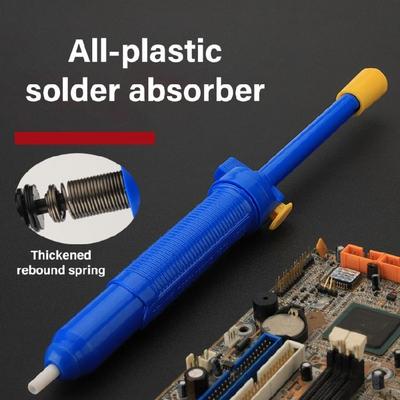 Metal Desoldering Pumping Solder Sucker Removal Vacuum Soldering Iron Desolder Suction Tin Welding Tool Maintenance