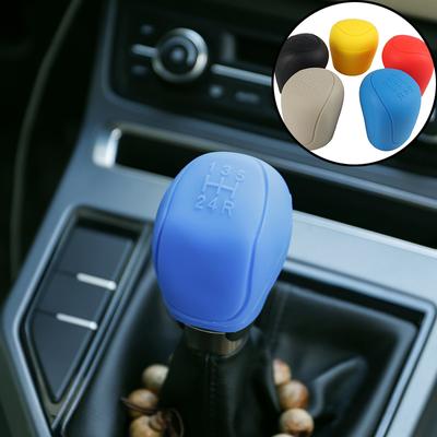 Osłona gałki zmiany biegów z silikonu, antypoślizgowa, ochronna, rękojeść, manualna, 5-biegowa, 6-biegowa, automatyczna, ochronna gałka zmiany biegów