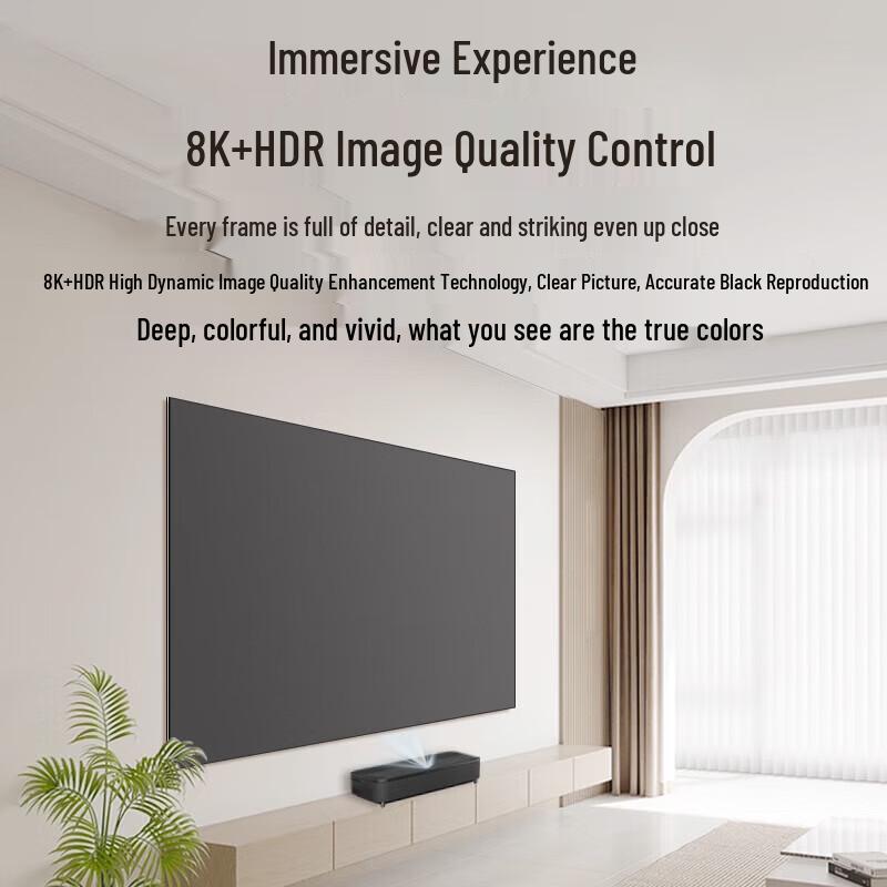 IN&VI R1 Fresnel Anti-Light Wall-Mounted Projector Screen