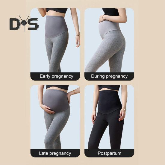 Pregnancy Leggings High Waist Skinny Maternities Clothes Pregnant Women Belly Support Knitted Leggings Body Shaper Trousers